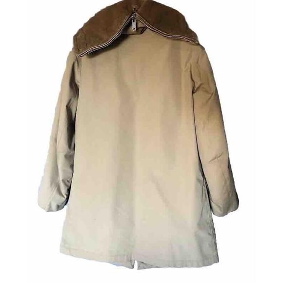 Mighty Mac Vintage Mens Size 38 Out O’ Gloucester Coat Tan Khaki Jacket - Picture 2 of 9